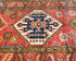 9 Ft Rusty Red Ersari Afghan Hand Knotted Veg Dye Wool Runner Rug
